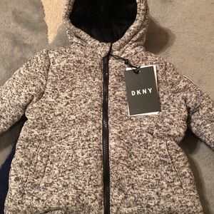 NWT Toddler Boy DKNY Fleece Jacket